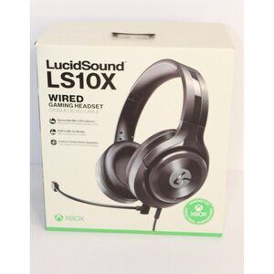 LucidSound LS10X Advanced Wired Gaming‎ Headset for Xbox One Black NWB
